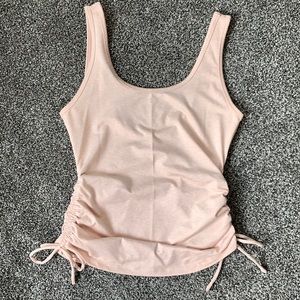 Side Tie Low Back Tank